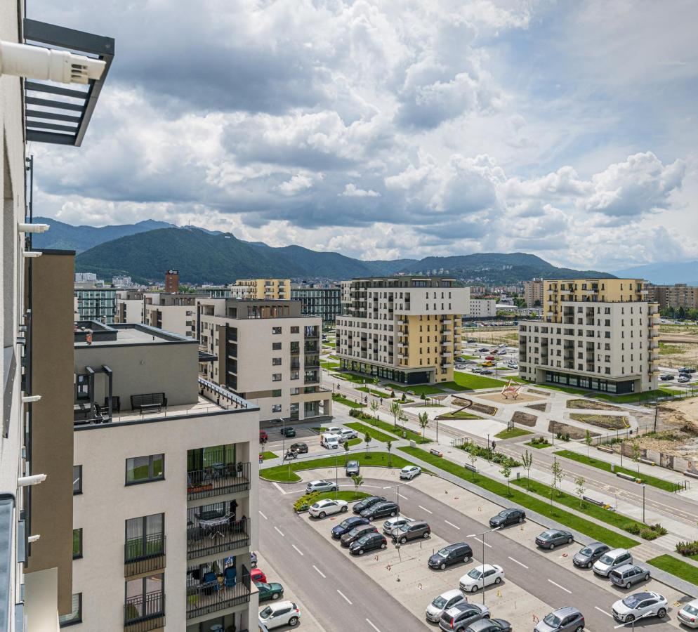 Coresi Modern Apartment Braşov Dış mekan fotoğraf