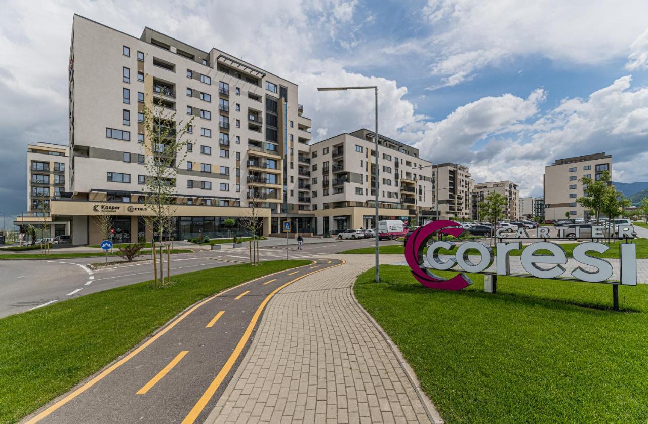 Coresi Modern Apartment Braşov Dış mekan fotoğraf